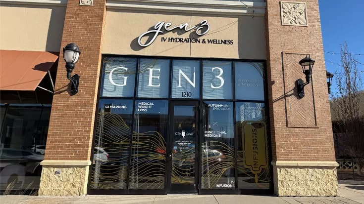 Warm soft-focus background texture behind Gen 3 functional medicine and wellness call to action, Kansas City area clinic